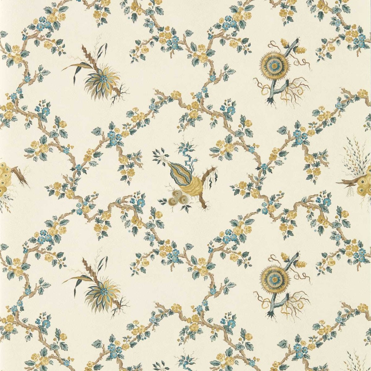 Sanderson Trelliage Behang 217319 - LAB COLOUR THE WORLD