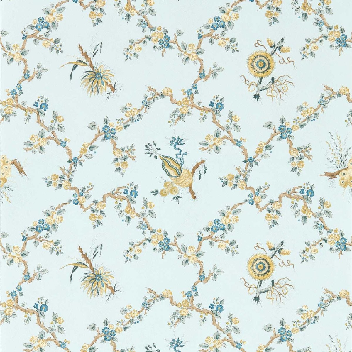 Sanderson Trelliage Behang 217322 - LAB COLOUR THE WORLD