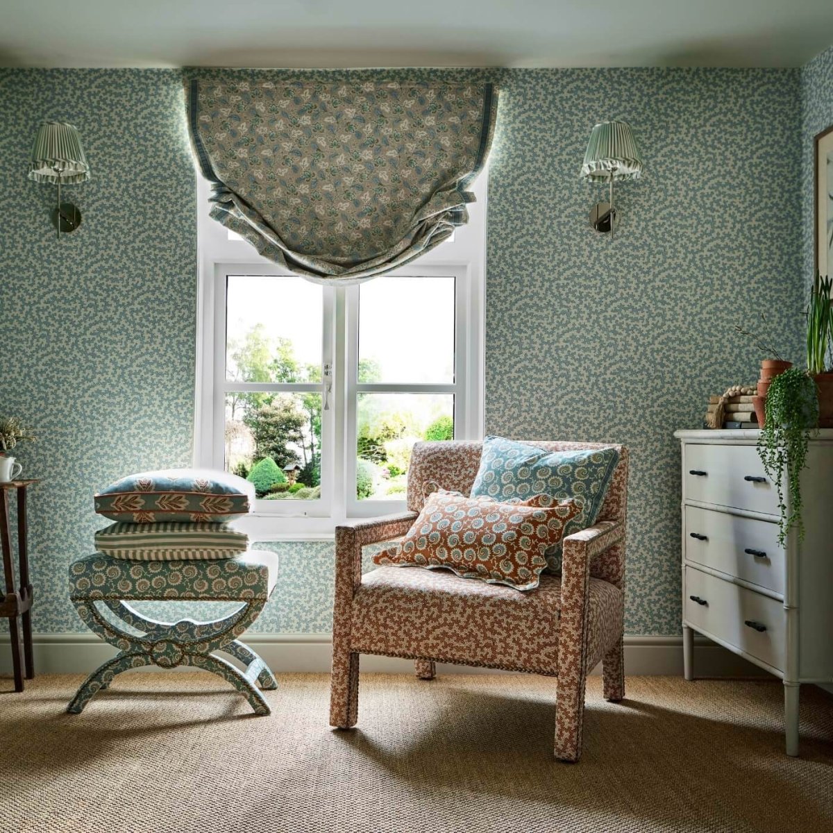 Sanderson Truffle Behang 217242 - LAB COLOUR THE WORLD