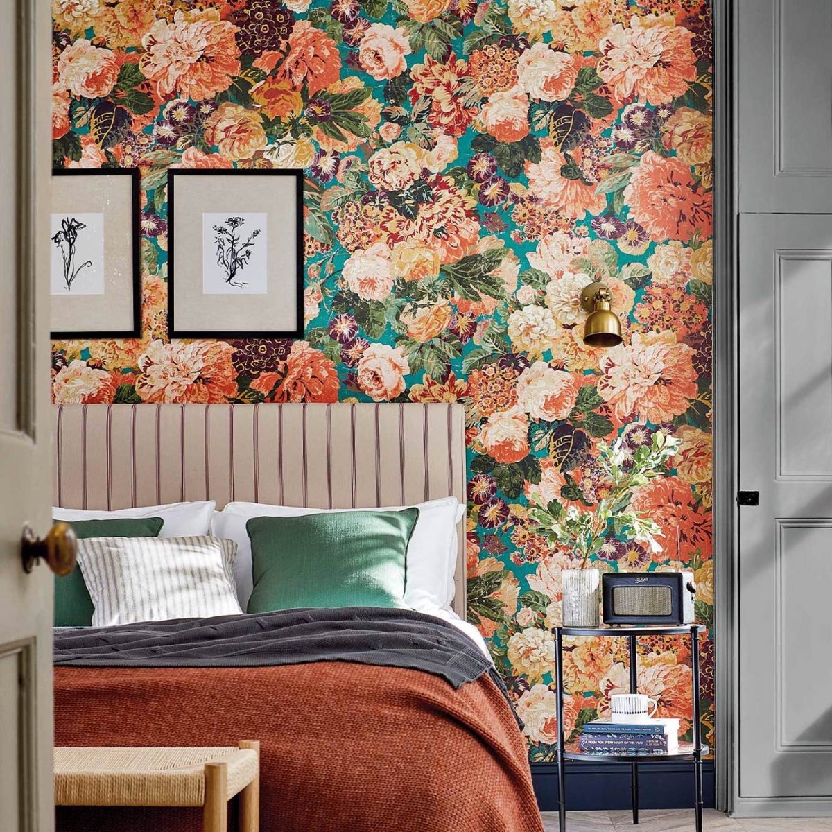 Sanderson Very Rose and Peony Behang 217027 - LAB COLOUR THE WORLD
