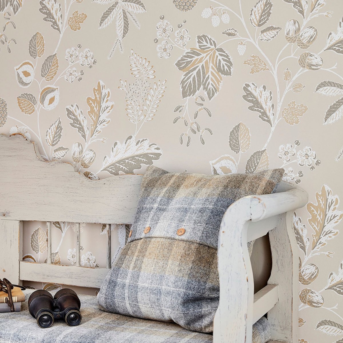 Sanderson Warwick Behang 216616 - LAB COLOUR THE WORLD