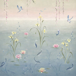 Sanderson Water Garden Behang 217131 - LAB COLOUR THE WORLD
