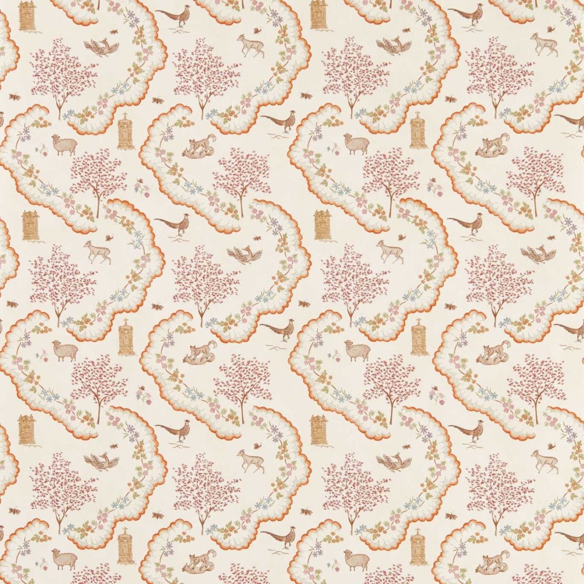 Sanderson Wildflower Meadow Behang 217482 - LAB COLOUR THE WORLD