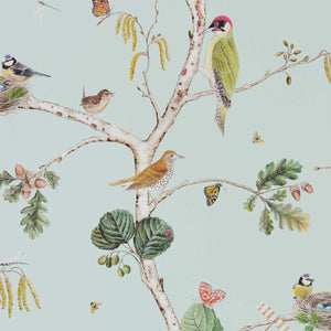 Sanderson Woodland Chorus Behang 215706 - LAB COLOUR THE WORLD