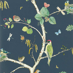 Sanderson Woodland Chorus Behang 217231 - LAB COLOUR THE WORLD
