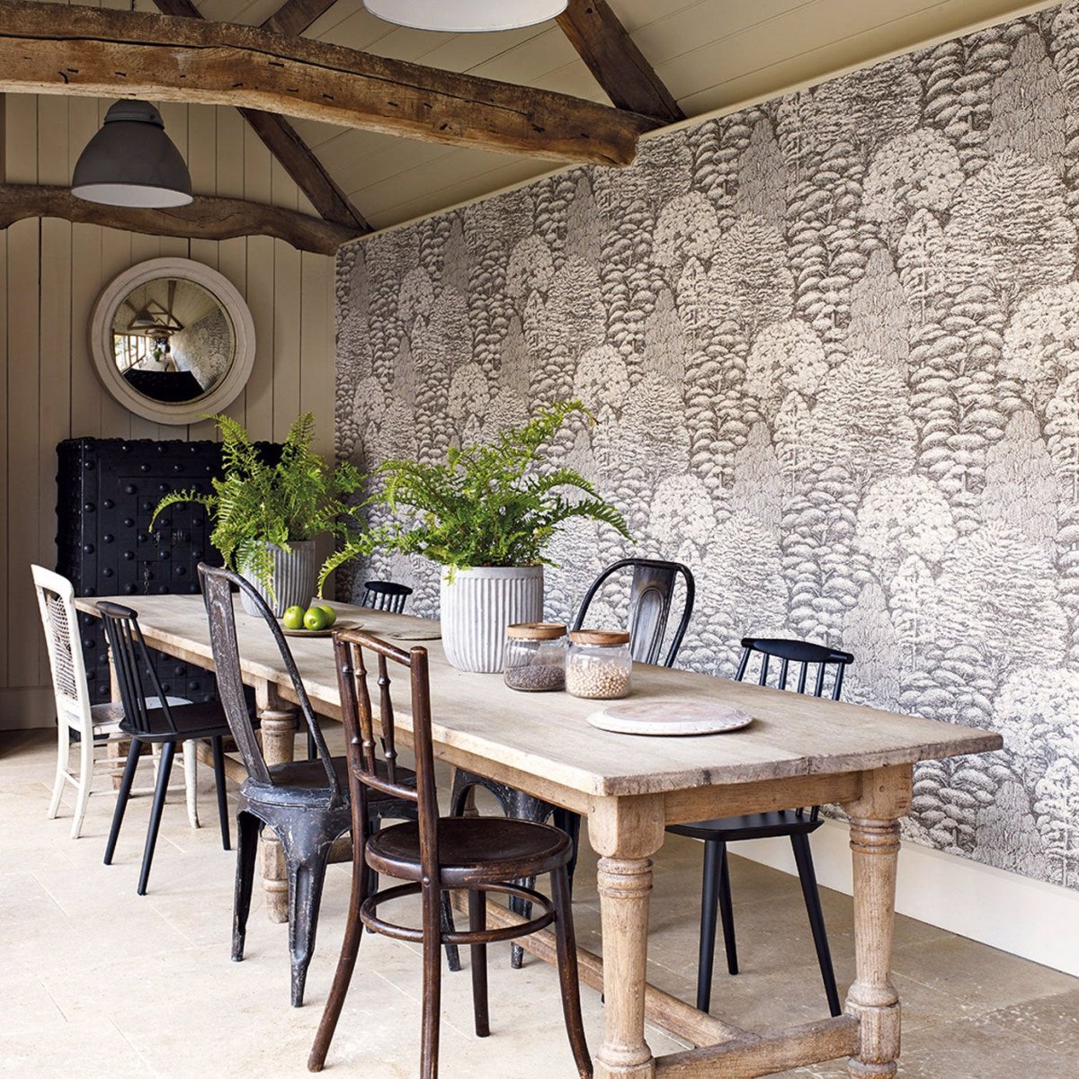 Sanderson Woodland Toile Behang 215717 - LAB COLOUR THE WORLD