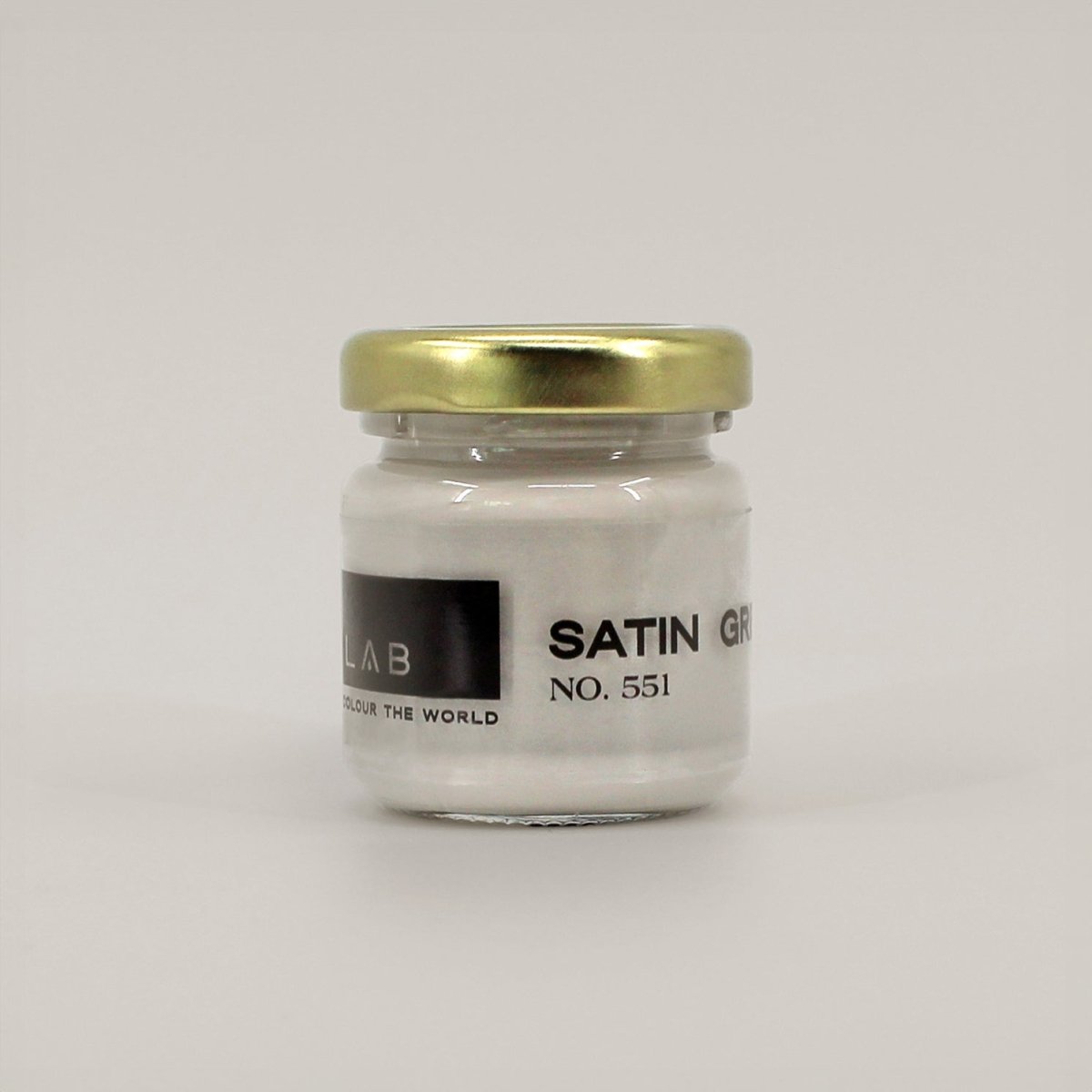 SATIN GREY NO. 551 - LAB COLOUR THE WORLD