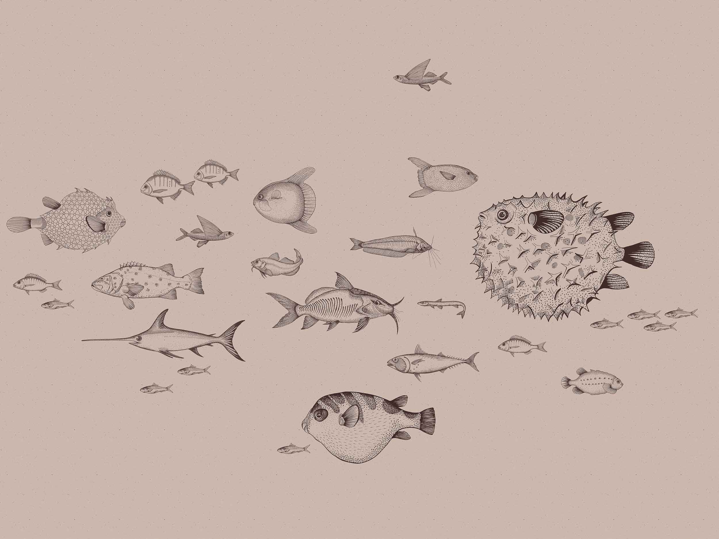 Coordonné Naturae Sea Current behang 9500600 behang afbeelding 1