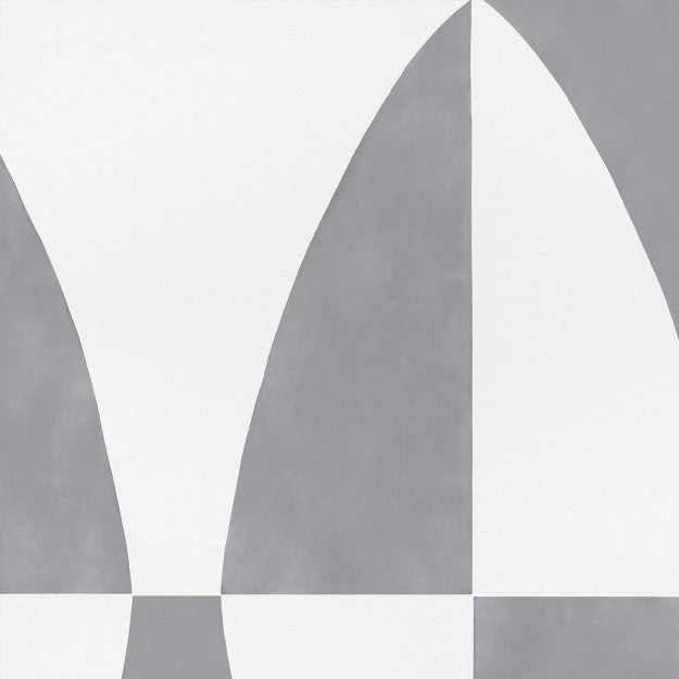 Les Dominotiers Shape Grey Grey Behang DOM 708