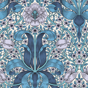 Morris & Co. Spring Thicket Behang 217338 - LAB COLOUR THE WORLD