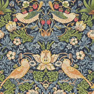 Morris & Co. Strawberry Thief Behang 216476 - LAB COLOUR THE WORLD