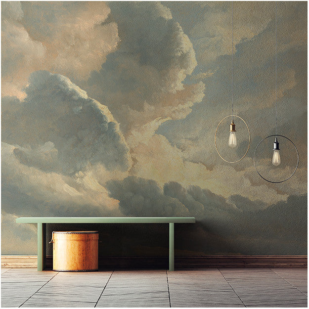 Les Dominotiers Sunset Clouds Behang DOM 153