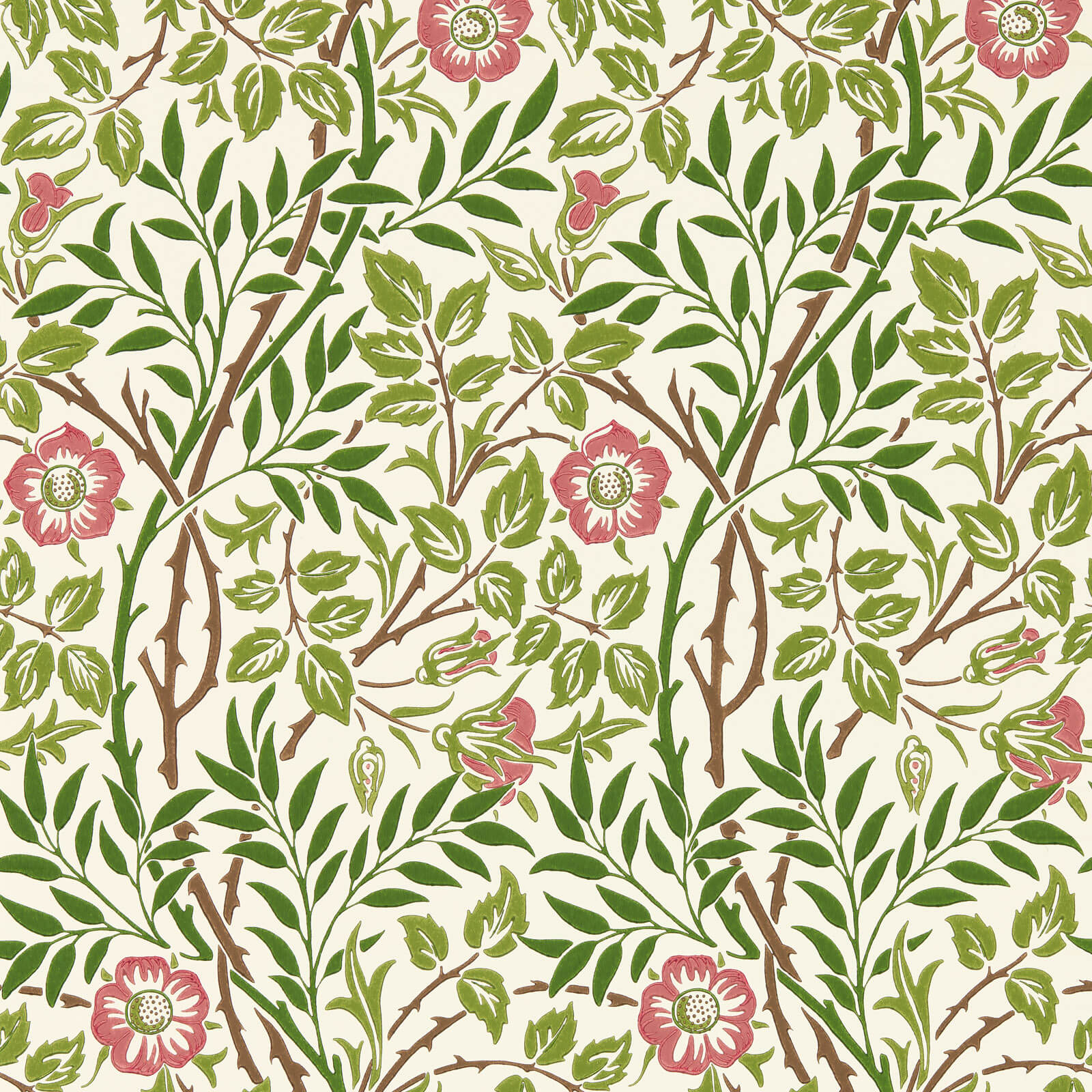 Morris & Co. Sweet Briar Behang 217370 - LAB COLOUR THE WORLD