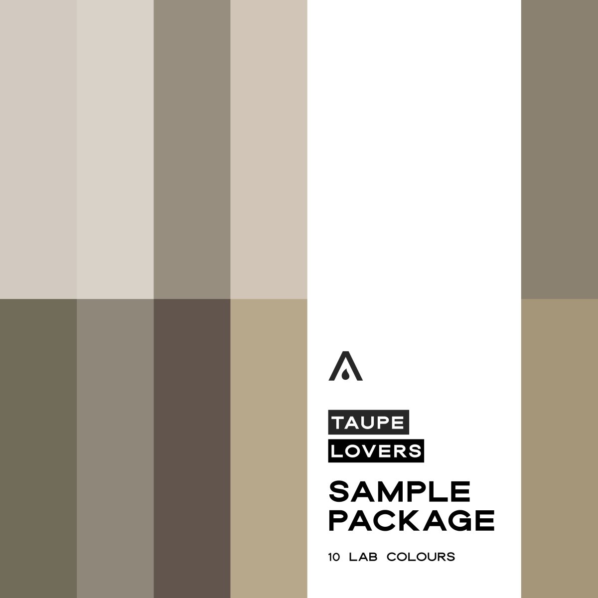 TAUPE LOVERS Sample Package - LAB COLOUR THE WORLD