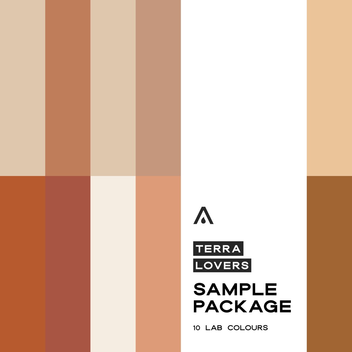 TERRA LOVERS sample package - LAB COLOUR THE WORLD