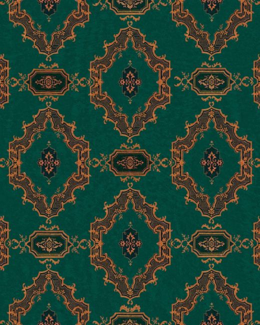 Mind The Gap The Bar Tapestry Viridian Behang