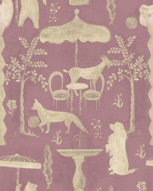 Mind The Gap The Hidden Realm Mauve Behang