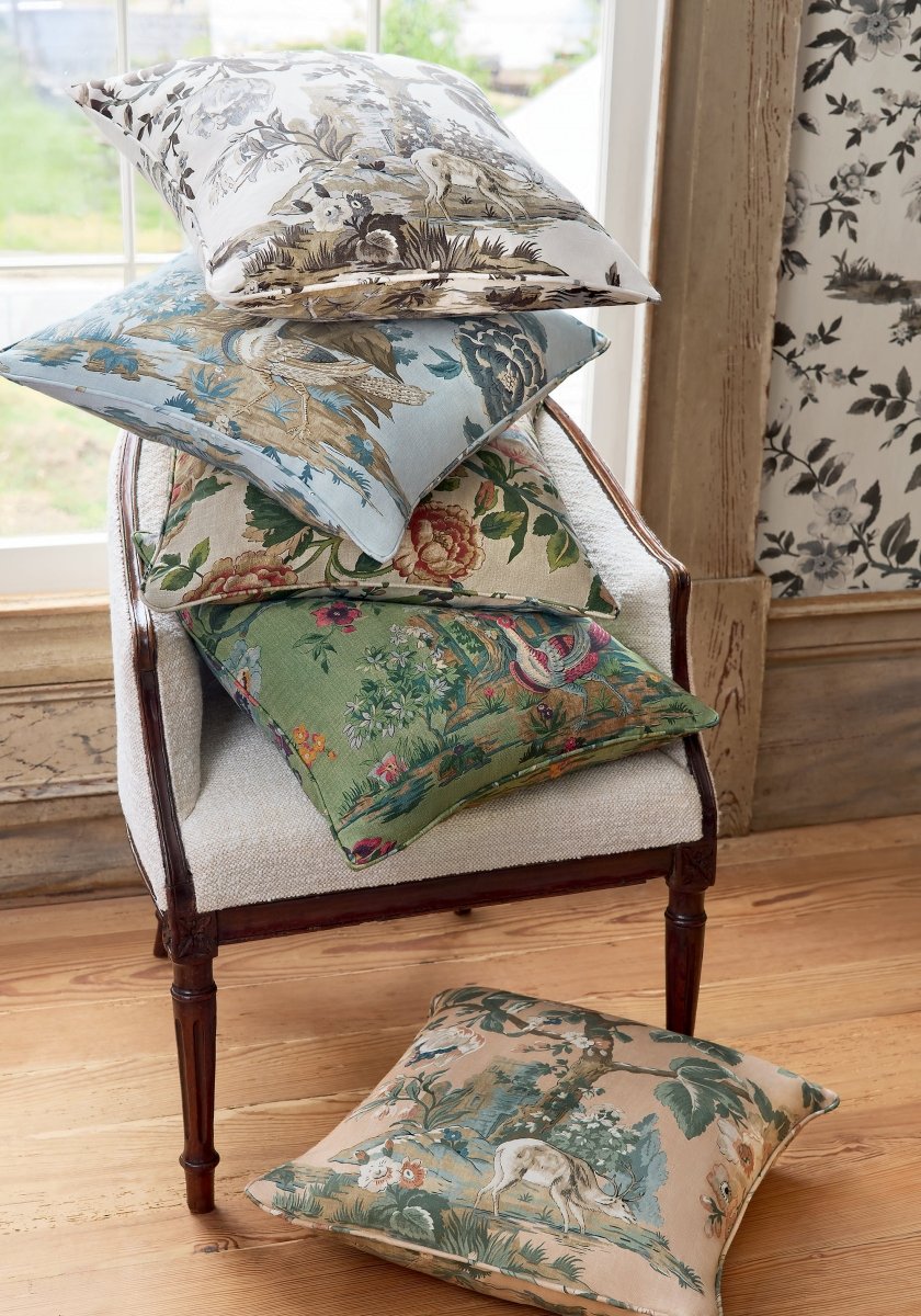 Thibaut Boxwood Forest Lodge Behang TWW10540 - LAB COLOUR THE WORLD