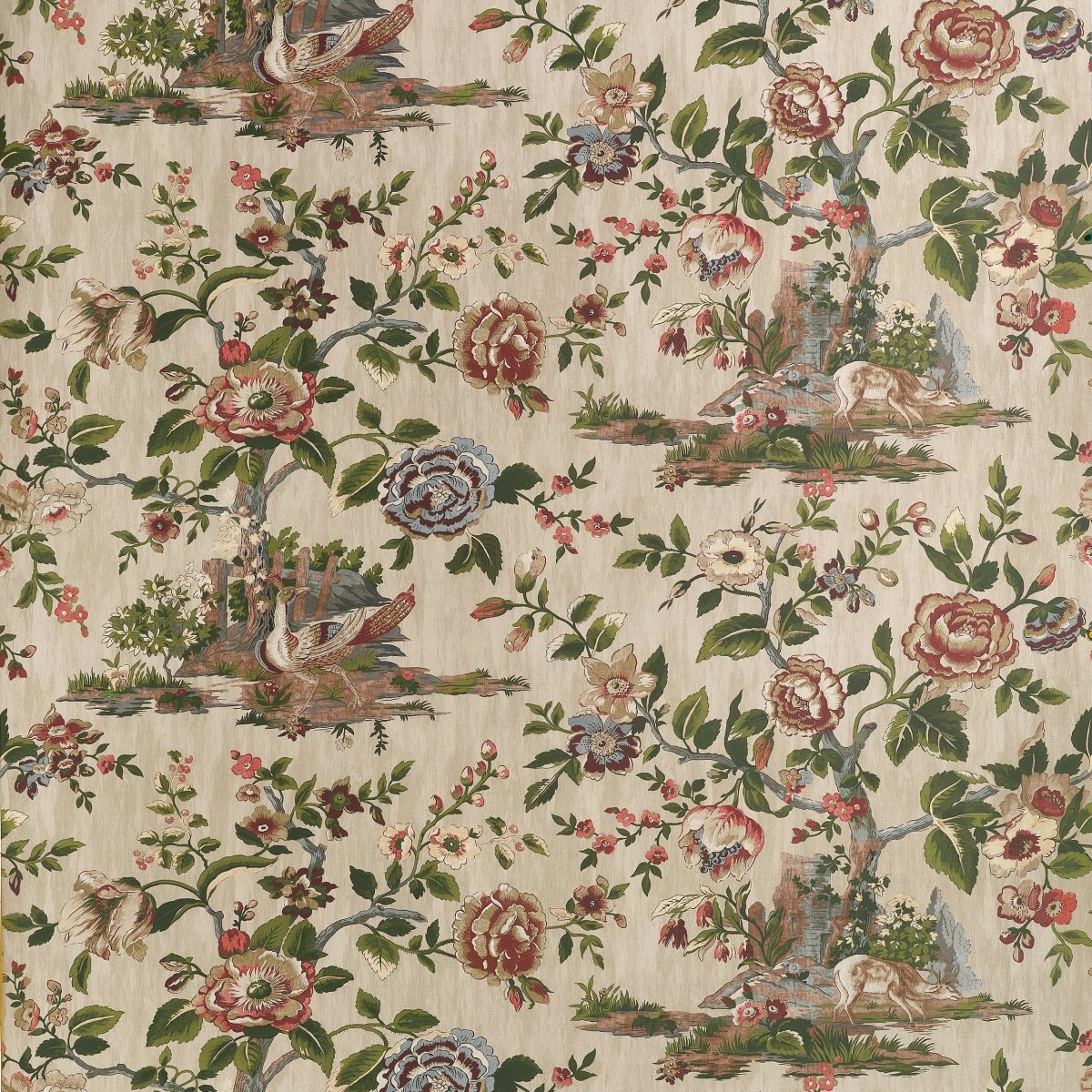 Thibaut Boxwood Forest Lodge Behang TWW10541 - LAB COLOUR THE WORLD