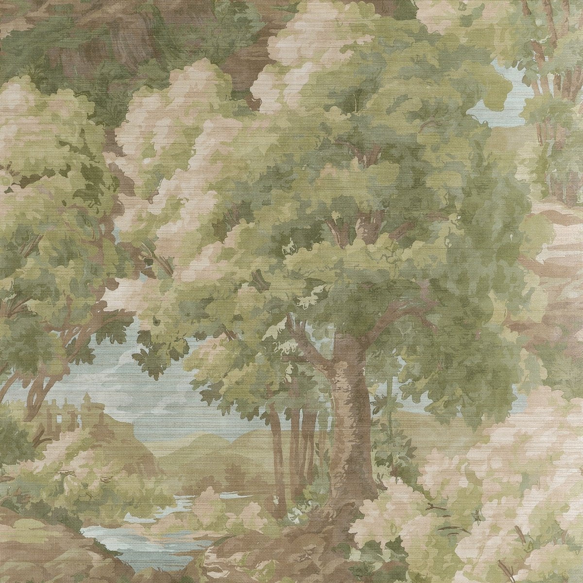 Thibaut Boxwood Woodland Clearing Behang T10546 - LAB COLOUR THE WORLD
