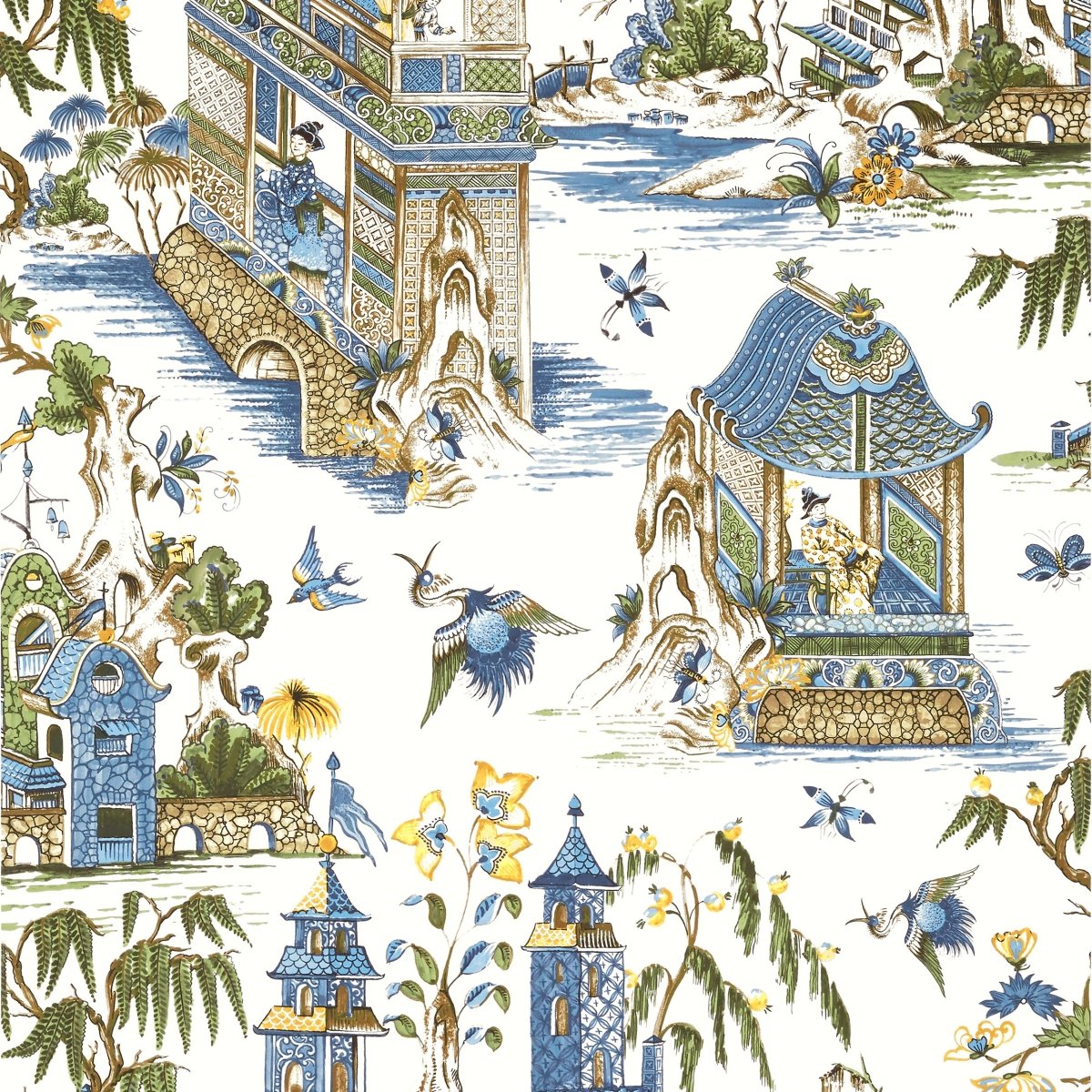 Thibaut Grand Palace Grand Palace Behang T13613 - LAB COLOUR THE WORLD