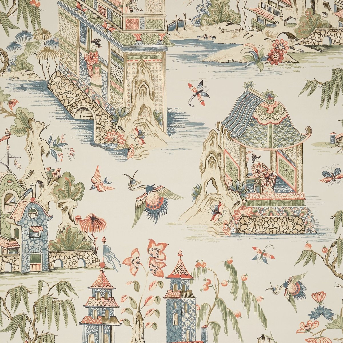 Thibaut Grand Palace Grand Palace Behang T13618 - LAB COLOUR THE WORLD