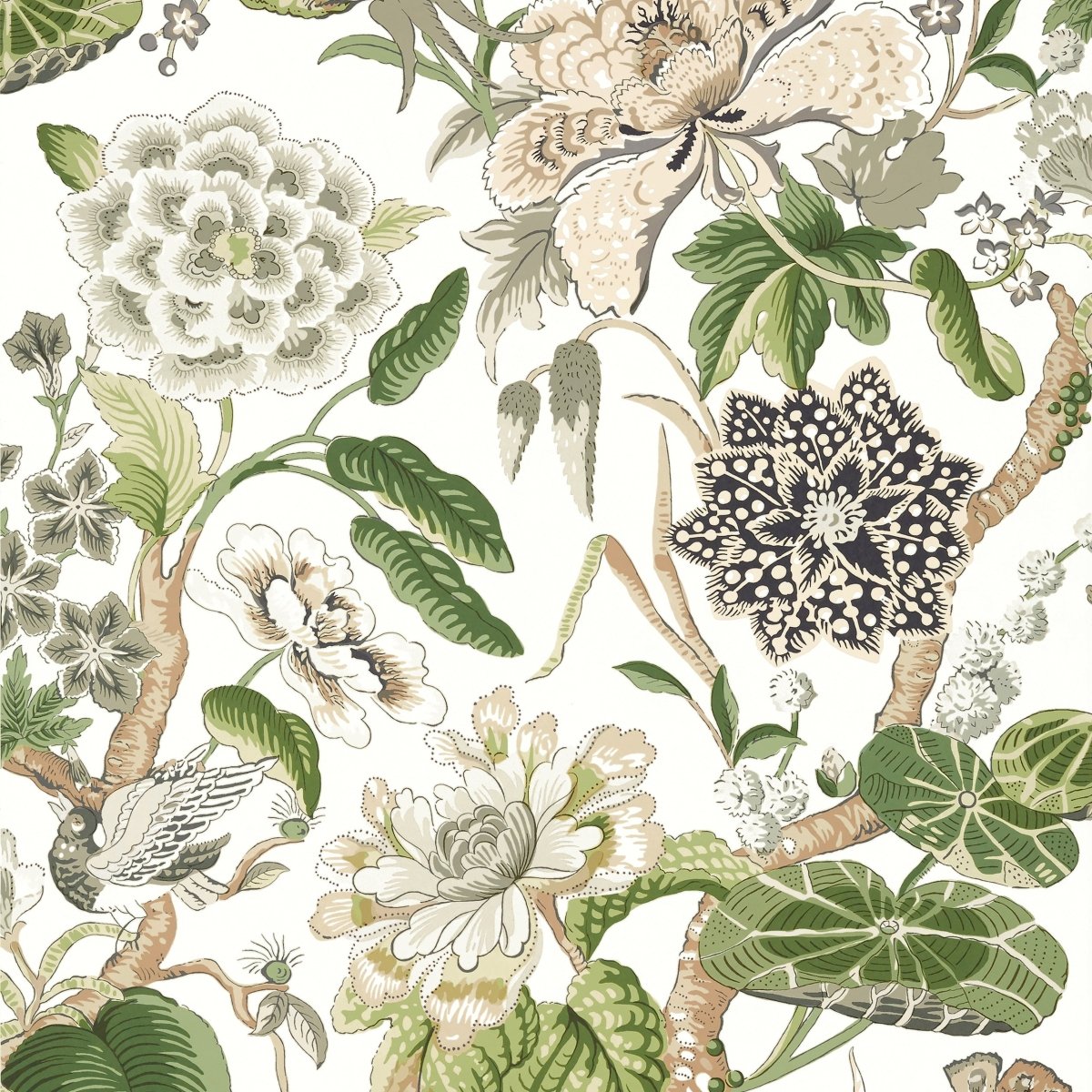 Thibaut Grand Palace Hill Garden Behang T13656 - LAB COLOUR THE WORLD