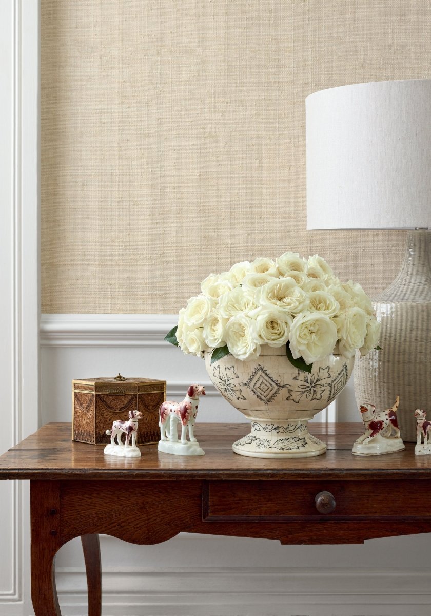 Thibaut Grasscloth Resource 6 Bethany Raffia Behang T19602 - LAB COLOUR THE WORLD