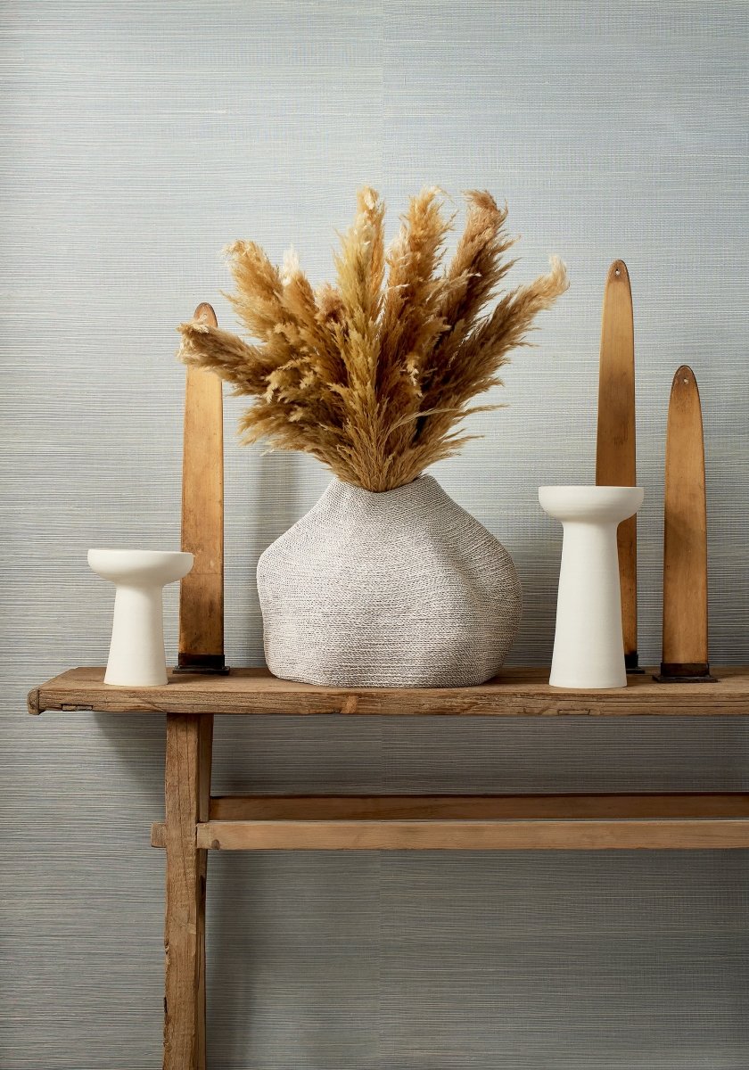 Thibaut Grasscloth Resource 6 Heather Sisal Behang T19639 - LAB COLOUR THE WORLD