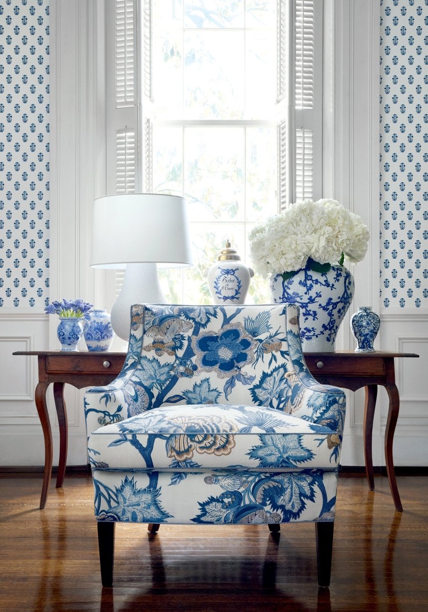 Thibaut Indienne Corwin Behang T36400 - LAB COLOUR THE WORLD