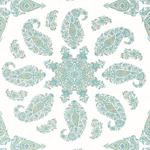 Thibaut Indienne East India Behang T36428 - LAB COLOUR THE WORLD