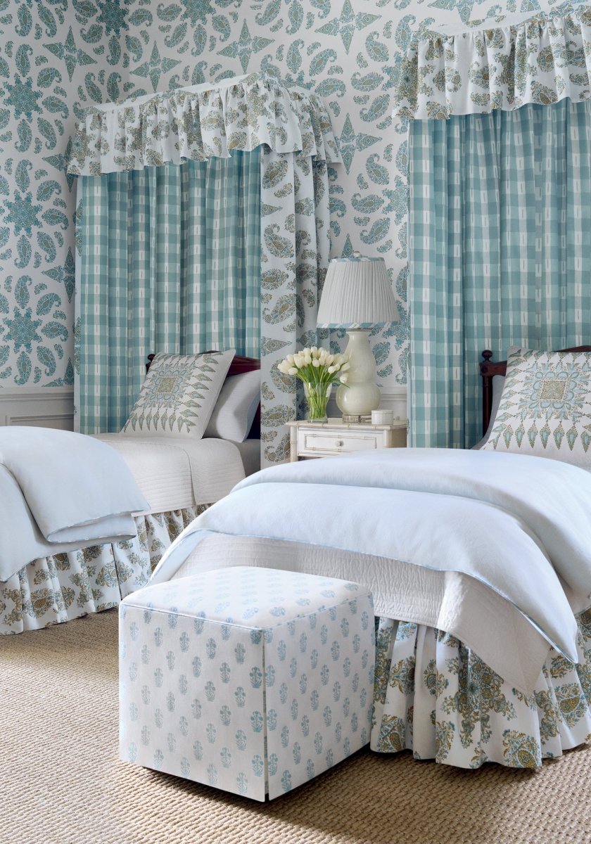 Thibaut Indienne East India Behang T36428 - LAB COLOUR THE WORLD