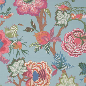 Thibaut Indienne Indienne Jacobean Behang T36415 - LAB COLOUR THE WORLD