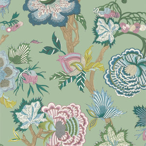 Thibaut Indienne Indienne Jacobean Behang T36416 - LAB COLOUR THE WORLD