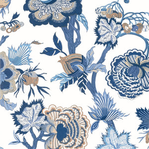 Thibaut Indienne Indienne Jacobean Behang T36418 - LAB COLOUR THE WORLD