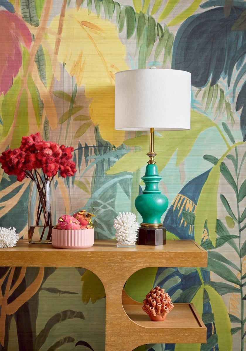 Thibaut Islander Rainforest Mural Behang TM15853 - LAB COLOUR THE WORLD