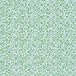 Thibaut Islander SAND DOLLAR Green and Blue T15856 - LAB COLOUR THE WORLD