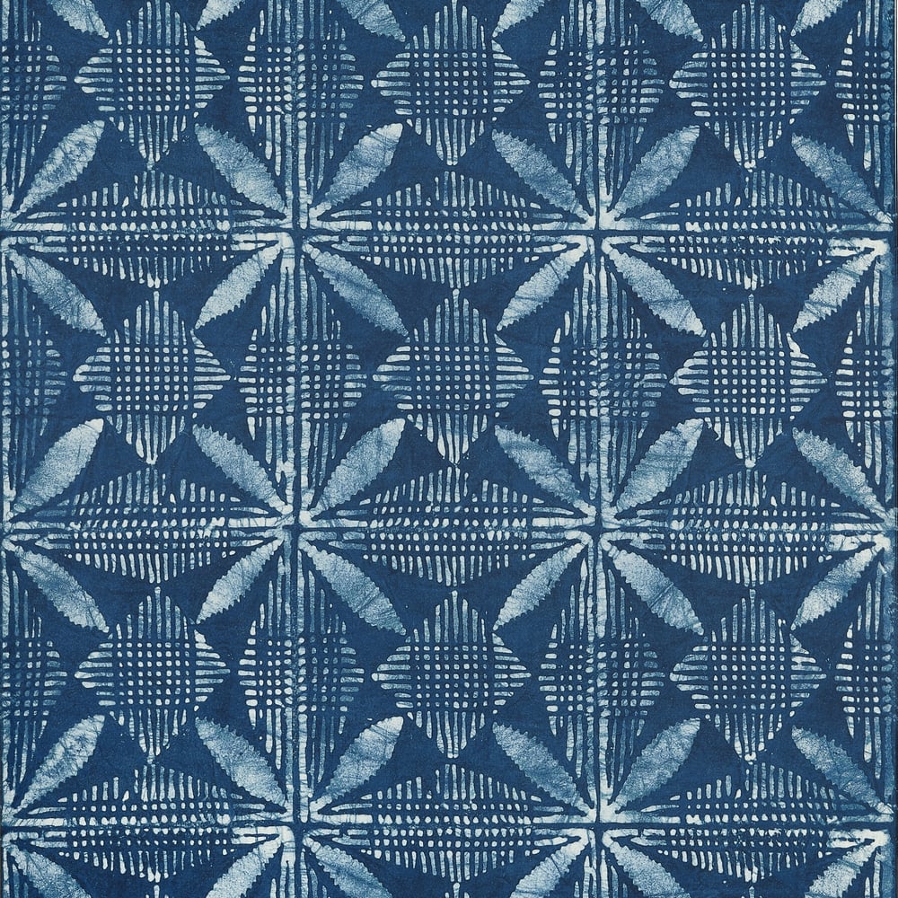 Thibaut Islander TORTUGA BATIK Navy T15837 - LAB COLOUR THE WORLD