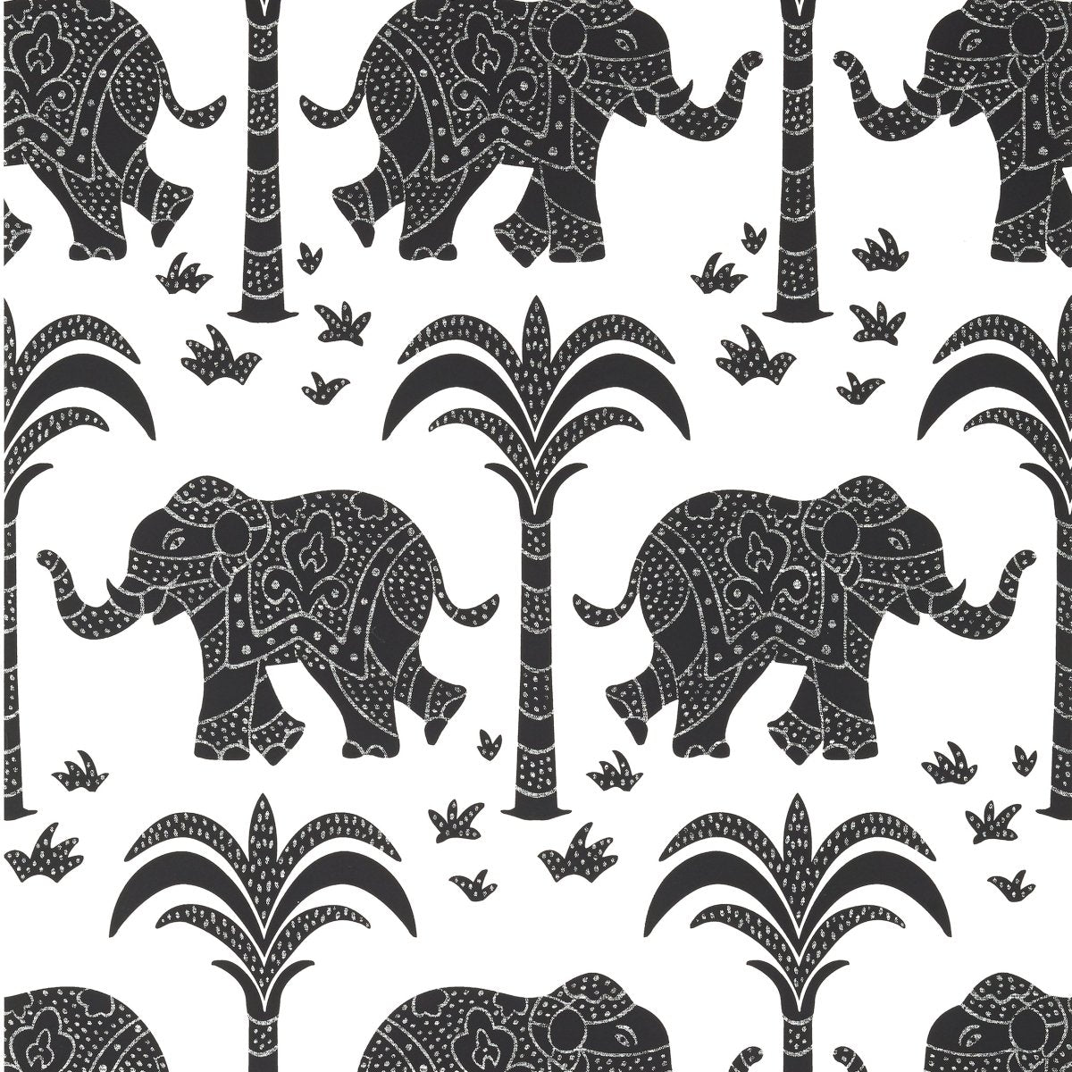 Thibaut Kismet Elephant Behang T16202 - LAB COLOUR THE WORLD