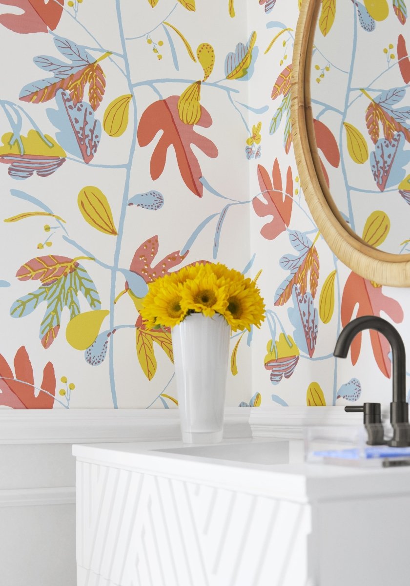 Thibaut Kismet Matisse Leaf Behang T16206 - LAB COLOUR THE WORLD
