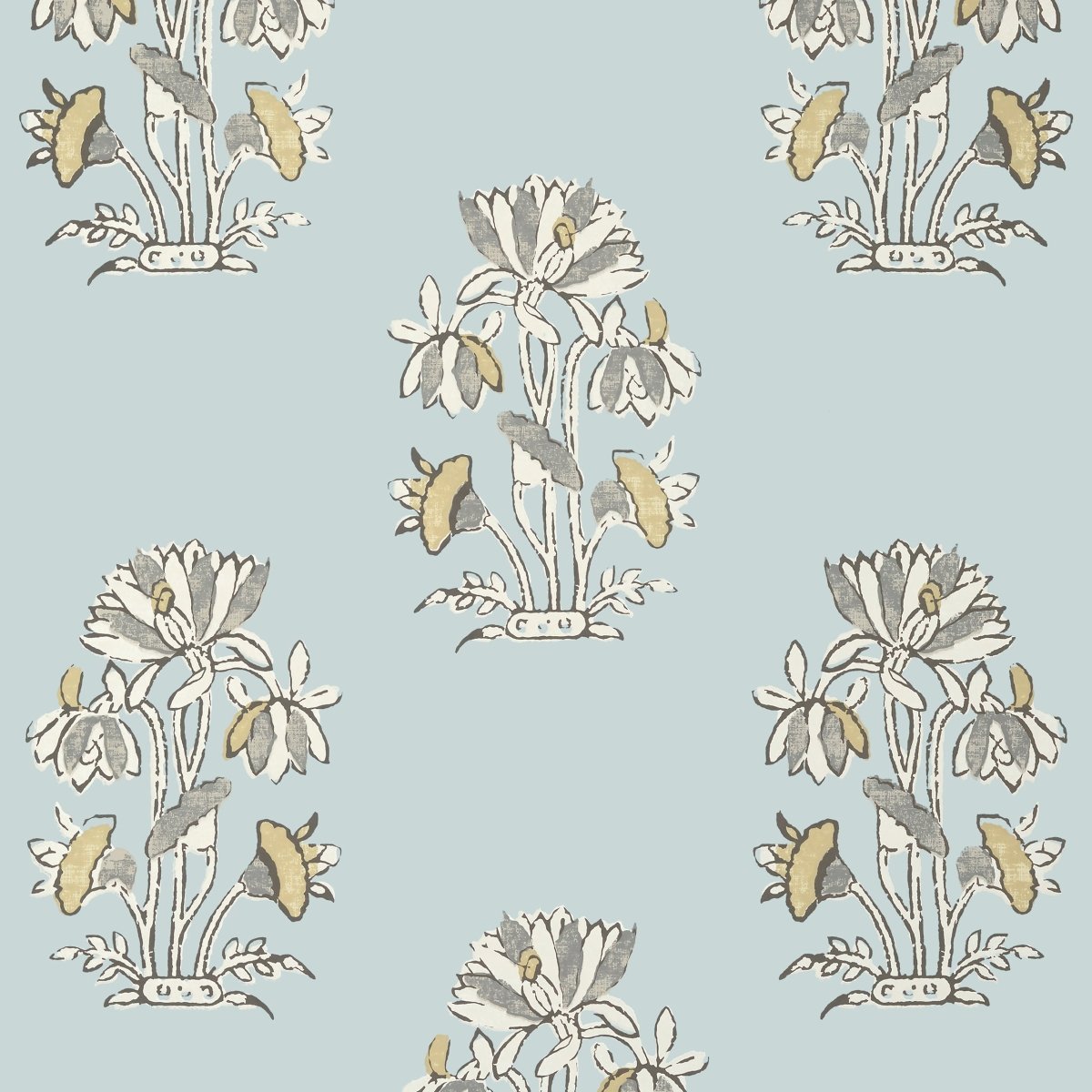 Thibaut Mesa Lily Flower Behang T13201 - LAB COLOUR THE WORLD