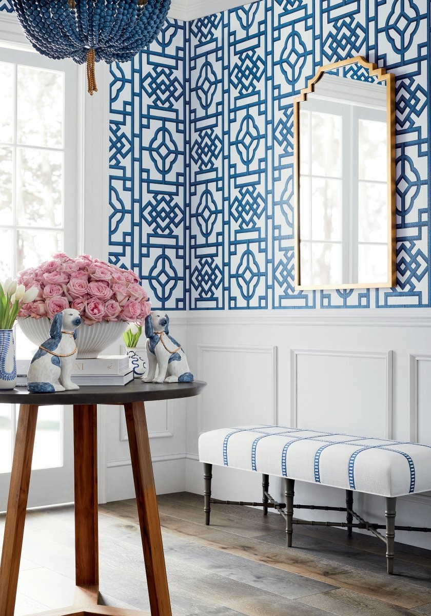 Thibaut Pavilion Gateway Behang T13314 - LAB COLOUR THE WORLD