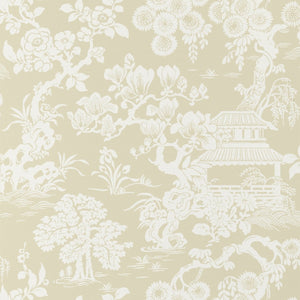 Thibaut Pavilion Japanese Garden Behang T13300 - LAB COLOUR THE WORLD