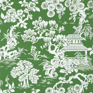 Thibaut Pavilion Japanese Garden Behang T13304 - LAB COLOUR THE WORLD