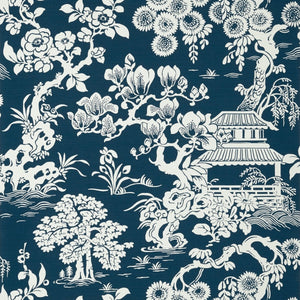 Thibaut Pavilion Japanese Garden Behang T13307 - LAB COLOUR THE WORLD