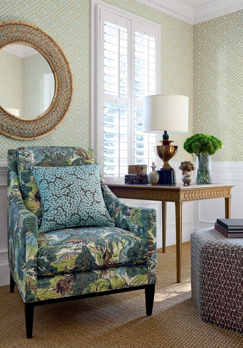 Thibaut Sojourn French Lattice Behang T42046 - LAB COLOUR THE WORLD