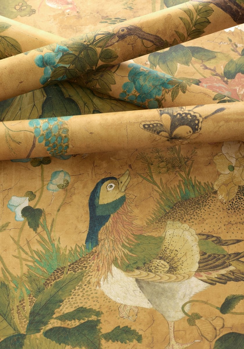 Thibaut Sojourn Wild Wisteria Mural Behang TM42052 - LAB COLOUR THE WORLD