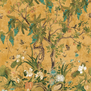 Thibaut Sojourn Wild Wisteria Mural Behang TM42052 - LAB COLOUR THE WORLD