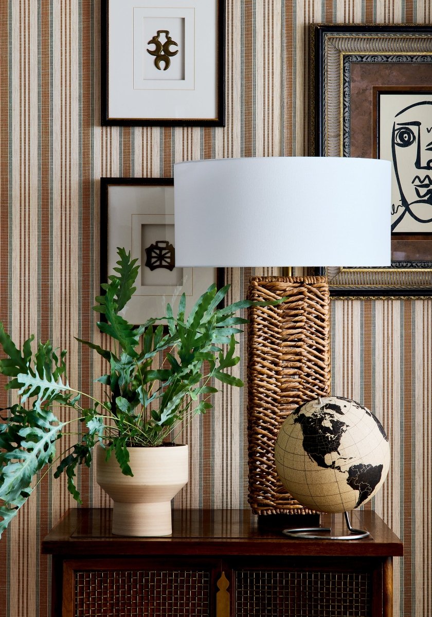 Thibaut Stripes and Checks Resource Bennett Stripe Behang T44004 - LAB COLOUR THE WORLD
