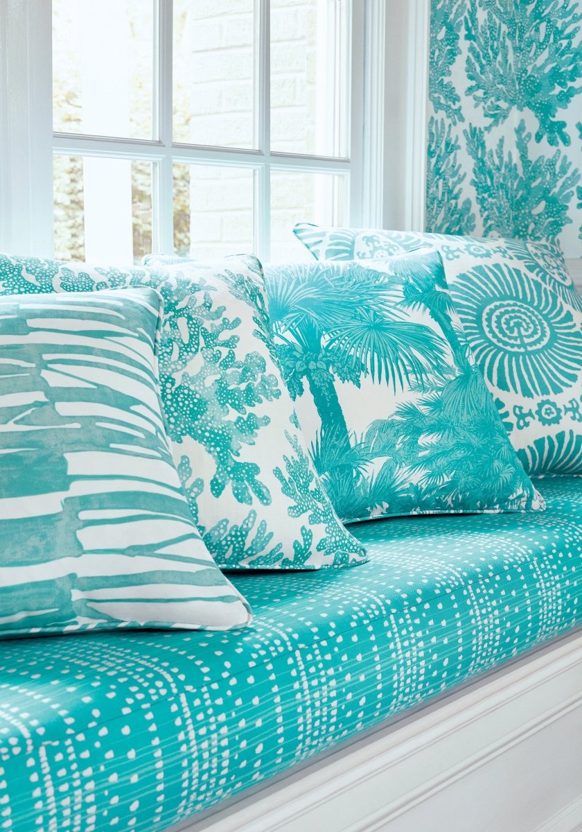 Thibaut Tropics Marine Coral Behang T10121 - LAB COLOUR THE WORLD